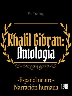 Khalil Gibrán - Audiobook